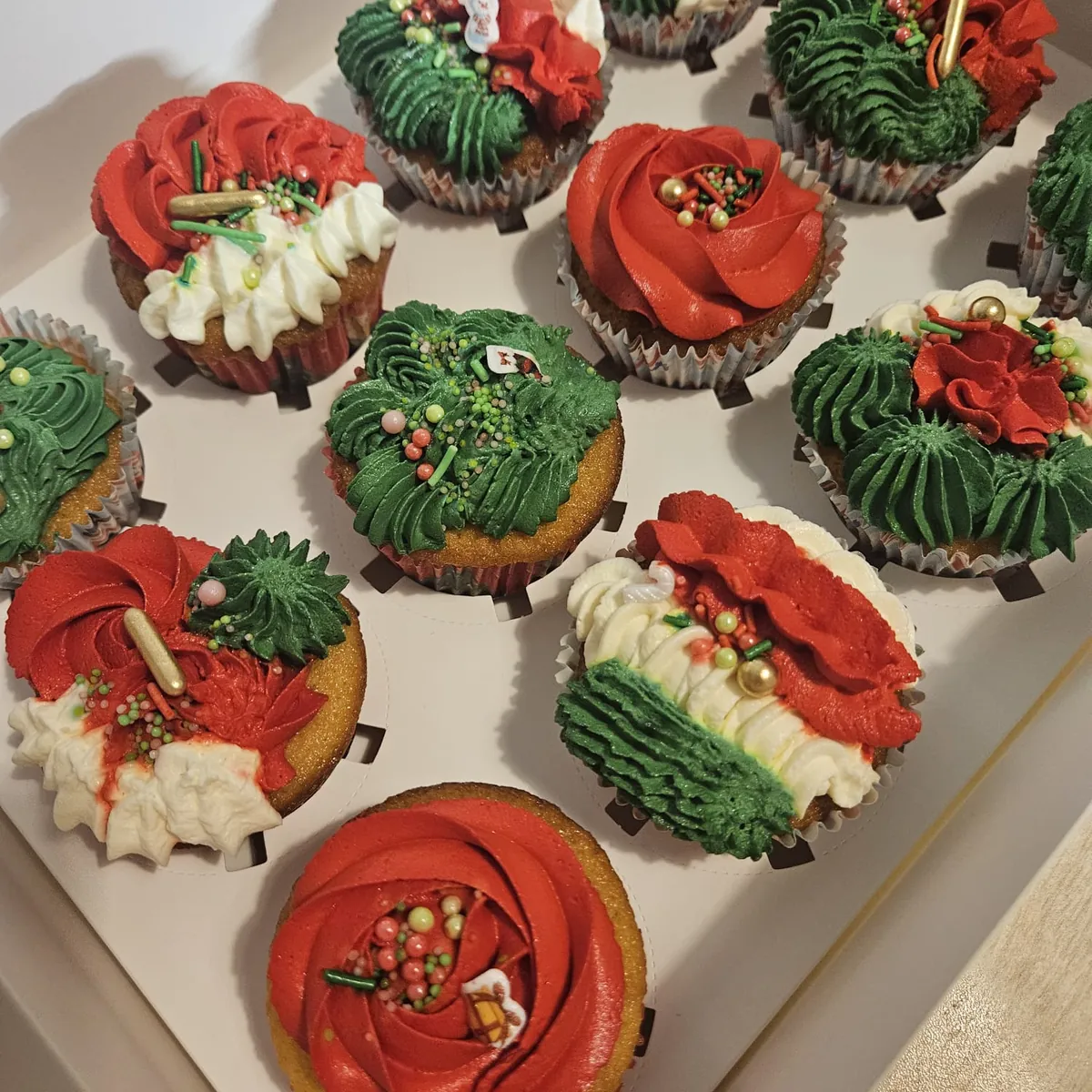 Cupcakes de Noël